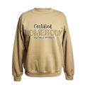 Certified Homebody Premium Sweatshirt (TAN)