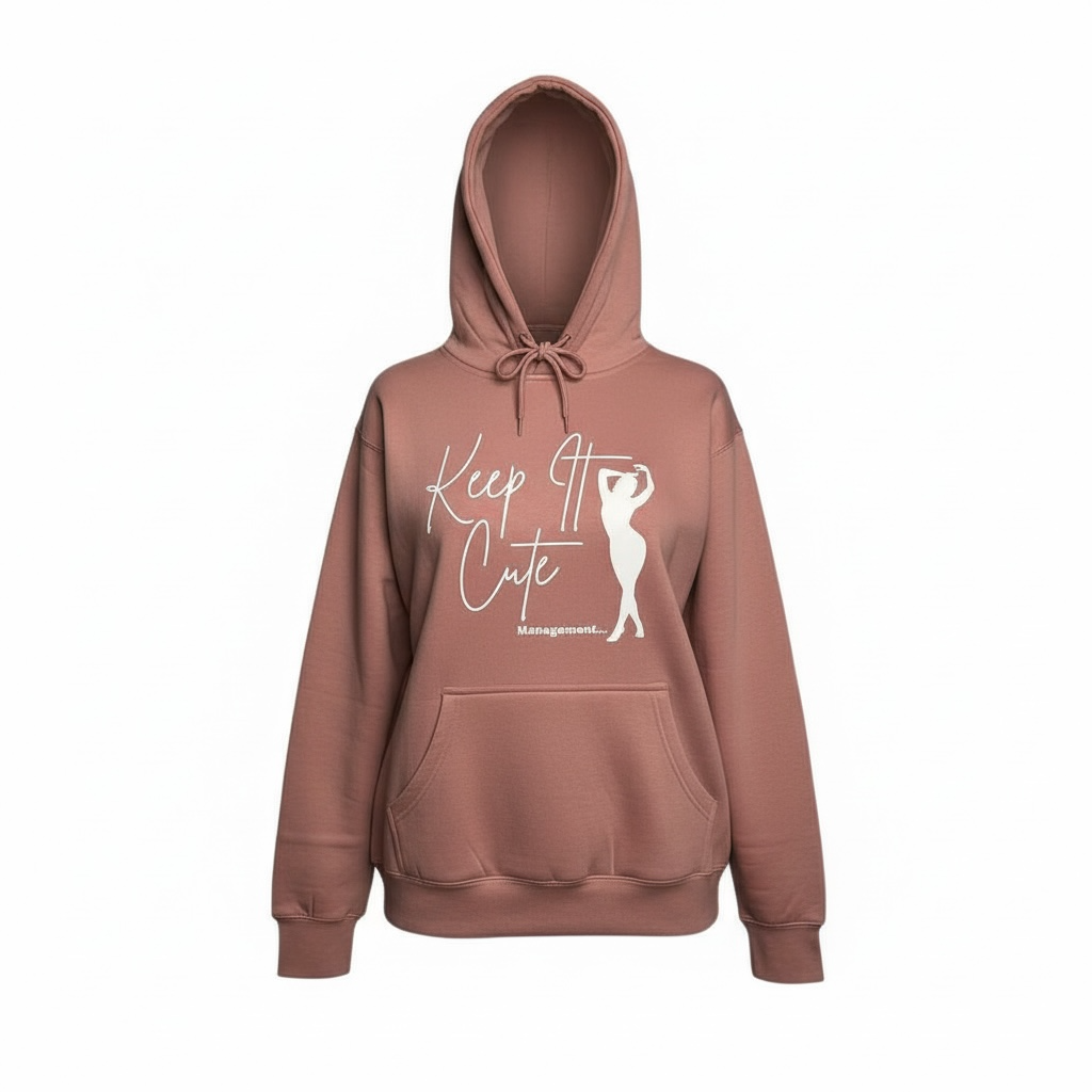 KEEP IT CUTE HOODIE (PINK)